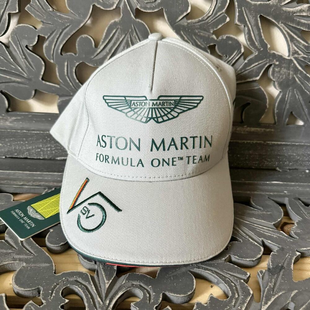 Aston Martin AM F1 Official Driver Cap Formula One V5 SV Rare German Edition NWT